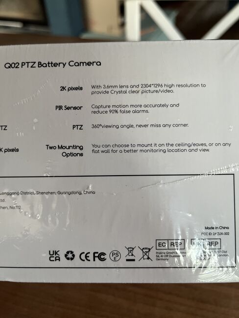 COOAU Q02 Sicherheitskamera mit Batterie, COOAU Q02, Katharina Seitz, Sattelkammer & Boxenausstattung, Amerang, Abbildung 3