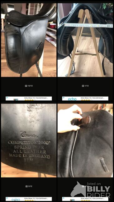 County Dressursattel, County Competitor Springtree 2000, Julia Dupain , Dressage Saddle, Euskirchen , Image 9