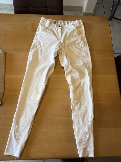 Covalliero Reithose weiß Kniebesatz Gr.36, Covalliero  Bali, Jessica Roos, Breeches & Jodhpurs, Untersiemau 