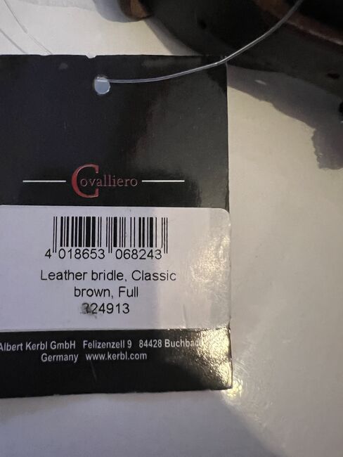 Covalliero Trense mit kleinen Defekt, Covalliero Ledertrense Classic braun, Laura , Trensen, Winhöring, Abbildung 3