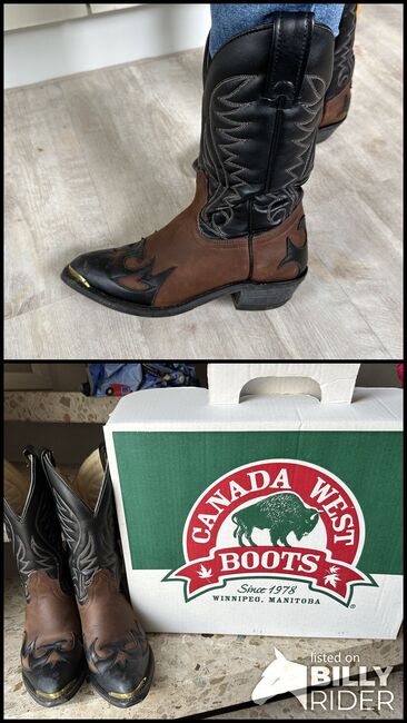 Cowboy Stiefel, Canada West Boots Cowboystiefel, Lea Fiechtner, Riding Boots, Illingen, Image 3