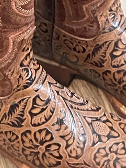 Cowboystiefel Westernboots  Mark Tanner Neu Gr 9 Leder, Mark Tanner Boots, Anja, Riding Boots, Parsdorf, Image 3
