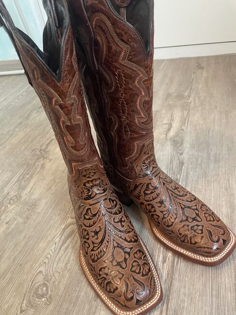 Cowboystiefel Westernboots  Mark Tanner Neu Gr 9 Leder, Mark Tanner Boots, Anja, Riding Boots, Parsdorf