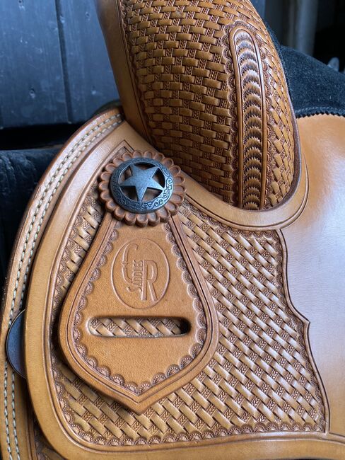 CR California Ranch Saddlery 16 Zoll, CR California Ranch Saddlery , E. Rapunkt , Western Saddle, Wachtberg , Image 4