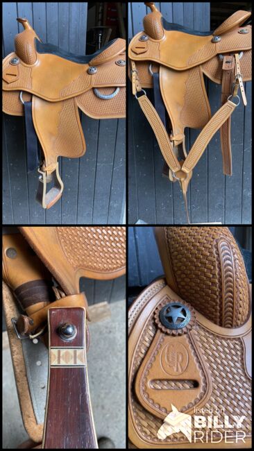 CR California Ranch Saddlery 16 Zoll, CR California Ranch Saddlery , E. Rapunkt , Western Saddle, Wachtberg , Image 8