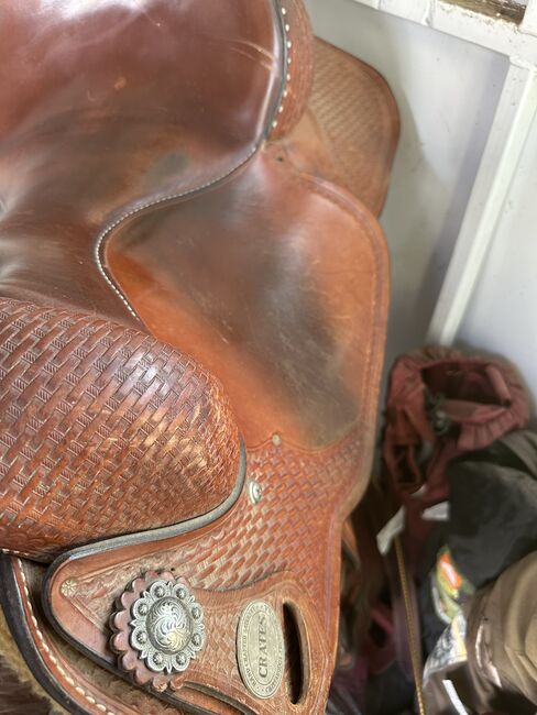 Crates Reining Saddle for Sale, Crates, Marissa Schechla, Westernsattel, Dixon, Abbildung 4