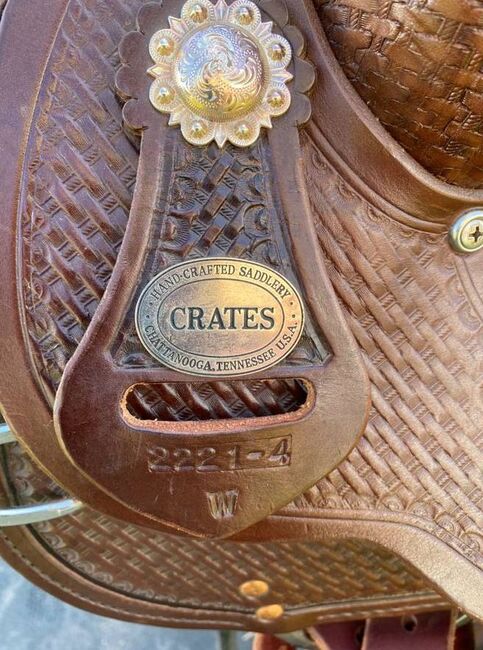 Crates wide reining saddle 16, Pols, All Purpose Saddle, Manchester, Image 2