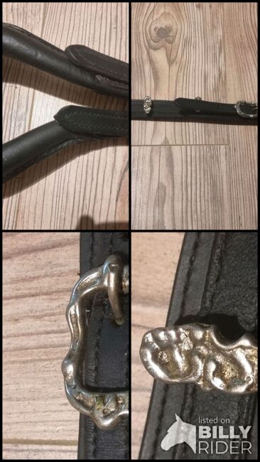 Schweifriemen barock Silber schwarz, Michelle, Saddle Accessories, Orscholz, Image 6