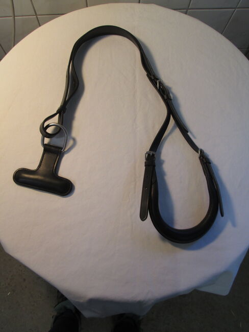 Schweifriemen mit Halter Schweifriemenring WB Full schwarz, Loesdau, Mandy, Saddle Accessories, Camburg, Image 2