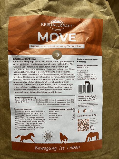 Kristallkraft Move, Krise  Move, Nadine, Horse Feed & Supplements, Kißlegg