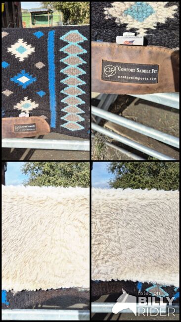 CSF Comfort Saddle Fit Westernpad Blanket, CSF, Julia Gebhardt , Saddle Accessories, Regnitzlosau, Image 6