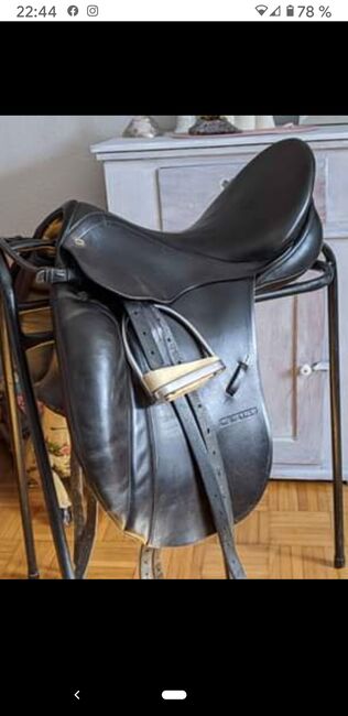 CTG / Stübben Dressur Sattel, CTG Stübben  Revolution, Nadine Friedrichs, Dressage Saddle, Waldbröl, Image 3