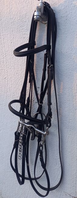 Kandare Unterlegtrense Zügel Zaumzeug 14,5 cm, Franzi, Bridles & Headstalls, Ebsdorfergrund, Image 5