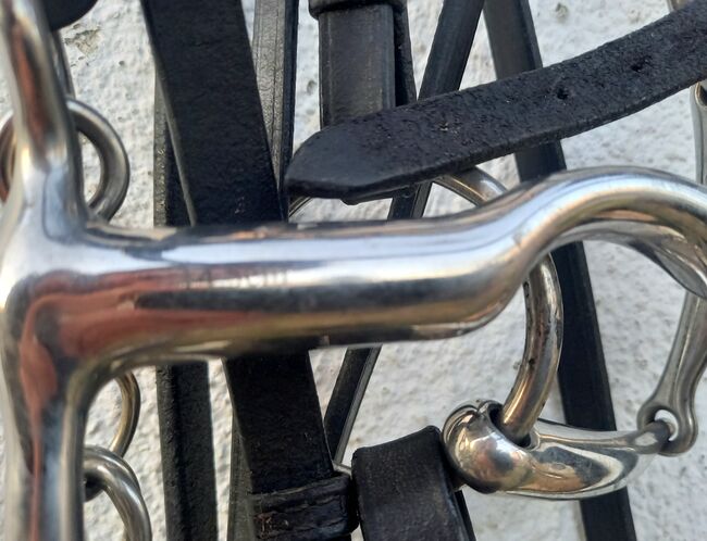 Kandare Unterlegtrense Zügel Zaumzeug 14,5 cm, Franzi, Bridles & Headstalls, Ebsdorfergrund, Image 2