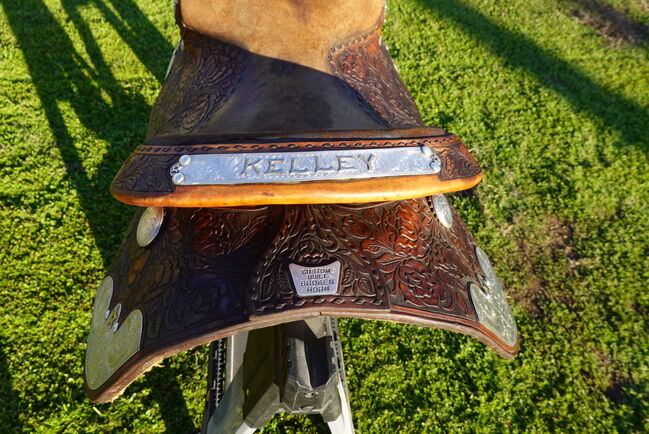 Custom Broken Horn Saddle, Broken Horn, Kristin, Western Saddle, Covina, Image 5