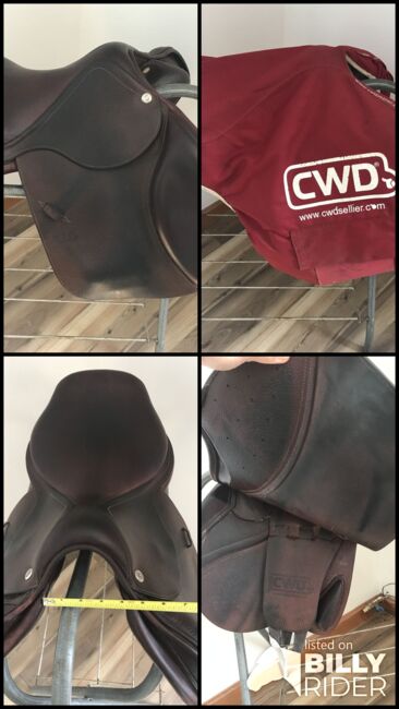 CWD 16.5” jumping saddle, CWD, Sarah, Jumping Saddle, Warren, Image 10