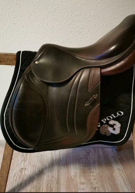 CWD Springsattel, dunkelbraun, doubliert, CWD SE 02 , Michaela Noll, Jumping Saddle, Friedewald