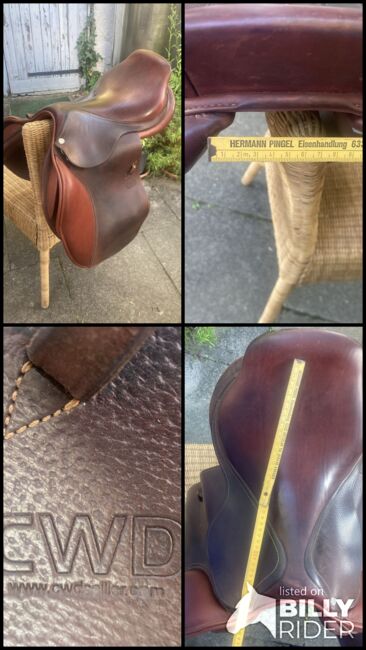 CWD Springsattel - CWD SE02 170 TR 3D - 17 Zoll, CWD CWD SE02 170 TR 3D, Janina Röhrig, Jumping Saddle, Braunfels, Image 14