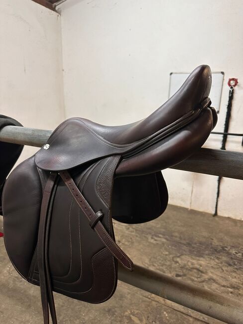 CWD Springsattel 17,5“, CWD SE 20, Diana, Jumping Saddle, Weil, Image 2