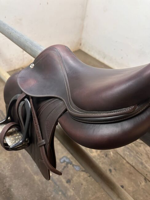 CWD Springsattel 17,5“, CWD SE 20, Diana, Jumping Saddle, Weil, Image 3