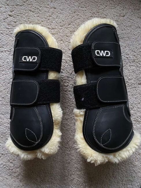 CWD Leder Gamaschen schwarz WB, CWD Gamaschen, Sabrina Wagner, Gamaschen, Deutschlandsberg