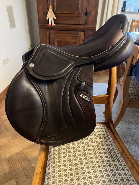 CWD Madmoiselle Braun/ Grau 17.5 Zoll, CWD Madmoiselle 2G, Sissy Castedello , Jumping Saddle, Thedinghausen , Image 2