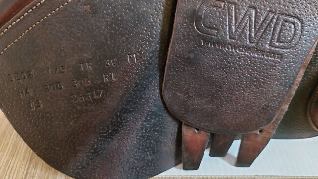 CWD SE02 Springsattel Braun neuwertig, CWD Se02, S.Sieben, Jumping Saddle, Kevelaer, Image 3