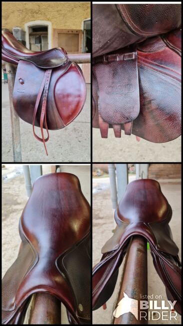 CWD Springsattel,  17,5 Zoll, braun, sehr guter Zustand., CWD Springsattel, Birgitt Waibler , Jumping Saddle, München, Image 6