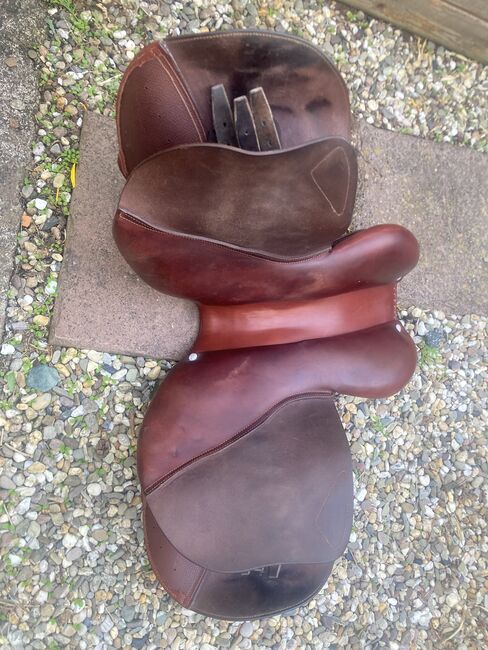 CWD Springsattel - CWD SE02 170 TR 3D - 17 Zoll, CWD CWD SE02 170 TR 3D, Janina Röhrig, Jumping Saddle, Braunfels, Image 9