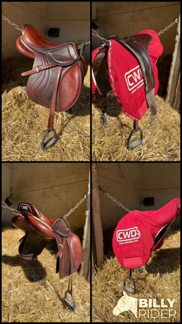 CWD Sattel, CWD SE32, Wolfang, Jumping Saddle, Frankfurt, Image 5
