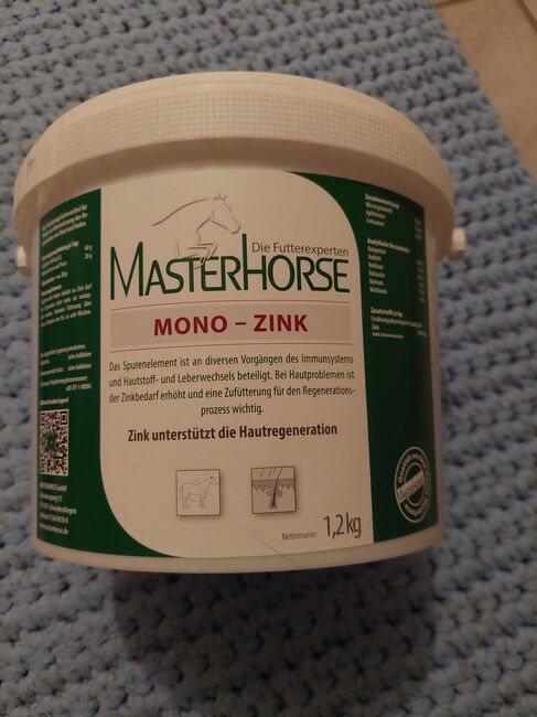 Mono-Zink - Mineralfutter, Masterhorse, Johanna Stabodin, Pasza i suplementy dla koni, Hörbranz