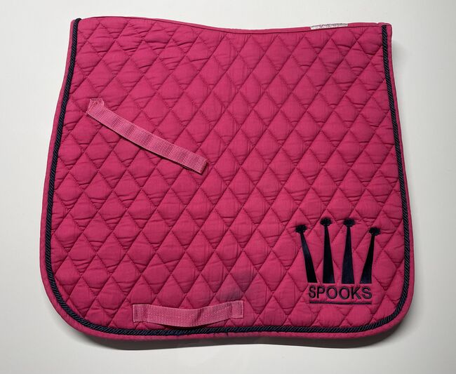 Spooks Dressur Schabracke WB, pink, Spooks, Ann-Cathrin, Czapraki