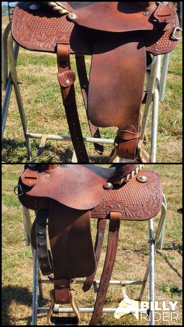 Dale Martin 15 barrel saddle, Martin, Riley Smitley, Siodło westernowe , Cynthiana, Image 3