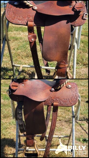 Dale Martin 15 barrel saddle, Martin, Riley Smitley, Western Saddle, Cynthiana, Image 3
