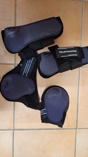Gamaschen/Streichkappen Set, Showmaster , Tero Brandt, Tendon Boots, Ratekau