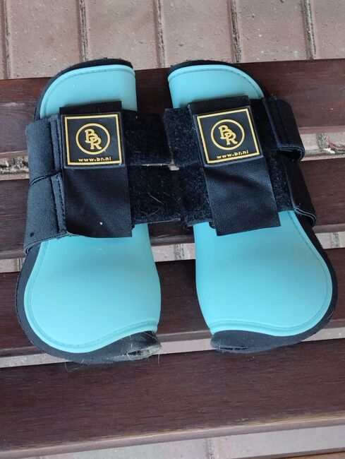 Gamaschen in Aqua-Blau, Inga Kiilu , Tendon Boots, Panker