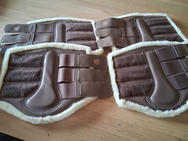 Gamaschen mit Sprungglocken, Equestrian Stockholm  Gamaschen für vorne und hinten neu, Waltner Iris, Tendon Boots, Fischbachau, Image 4