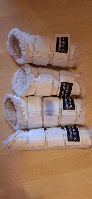 Gamaschen weiss, HKM SPORTS EQUIPMENT , Rogida, Tendon Boots, Oberägeri 