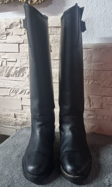 Damen Reitstiefel Schwarz, Eule, Riding Boots, Eberschwang, Image 3