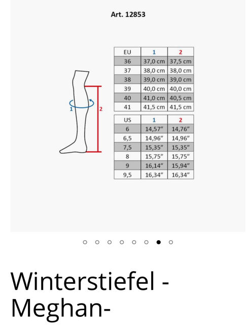 Damen Winterstiefel Reitstiefel Meghan HKM Teddy Futter dunkelblau braun 38, HKM Meghan, Anne, Riding Boots, Bad Berka, Image 8