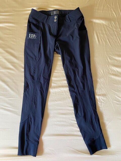 Damen Sommer Reithose Esperado Gr. 36 Blau - TOPZUSTAND!, Esperado, Kati Auer, Breeches & Jodhpurs, Remscheid, Image 2