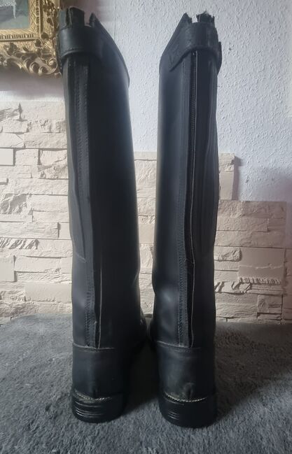 Damen Reitstiefel Schwarz, Eule, Oficerki jeździeckie, Eberschwang, Image 5