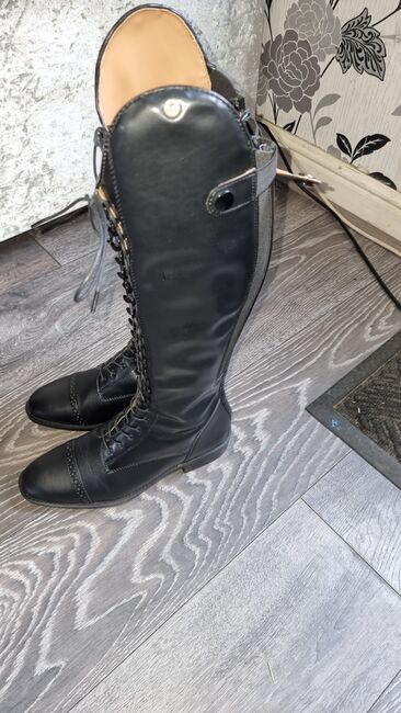 Darby laced  black show boot, ELT Darby laced , Jeanette , Oficerki jeździeckie, Runcorn Cheshire, Image 6