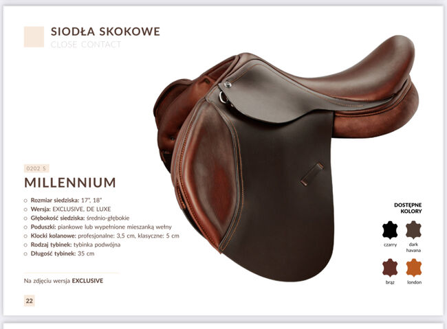 Daw Mag Springsattel Millennium 18“, Daw Mag Millennium , Sylvia, Siodła skokowe, Altenholz, Image 2