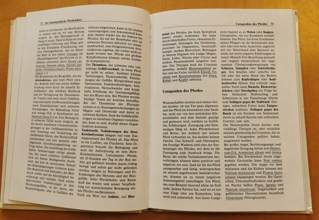 Der homöopathische Pferdedoktor - Grundlagen, Heilbehandlungen, Arzneibilder, kosmos  Gerhart Gerweck, Mandy, Books, Camburg, Image 7