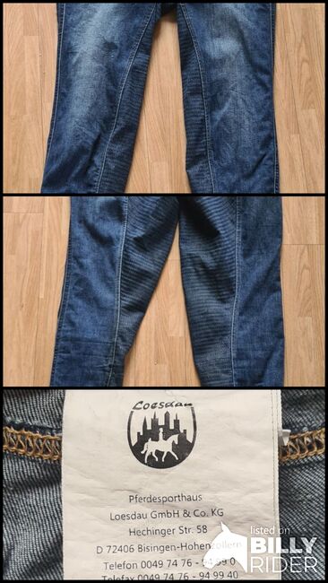 Jeansreitjose / Reithose mit Grip / Gripp, Black Forest, Birgit Kröner, Breeches & Jodhpurs, Bamberg, Image 4