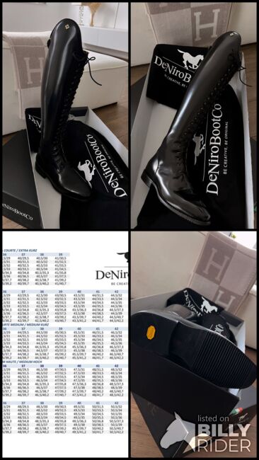 Deniro Stiefel Dressurstiefel Brushed Black, DeNiro, Anni, Riding Boots, Aachen, Image 5