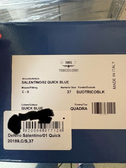 DeNiro Reitstiefel Quick Blue Größe 37, DeNiro Salentino , Carina , Riding Boots, Lutzhorn , Image 6