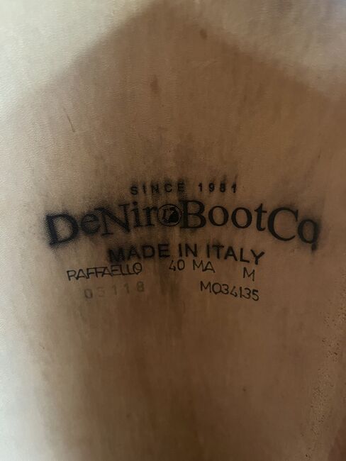 DeNiro Reitstiefel Dressur Gr. 40 MA/M, DeNiro, Franzi  Strohbach, Riding Boots, Hemslingen , Image 4