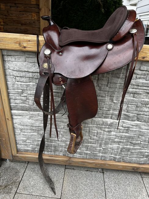 Deuber 1031 Westernsattel kurze Pferde, Deuber 1031, Nicole Schupp, Western Saddle, Westhausen, Image 4